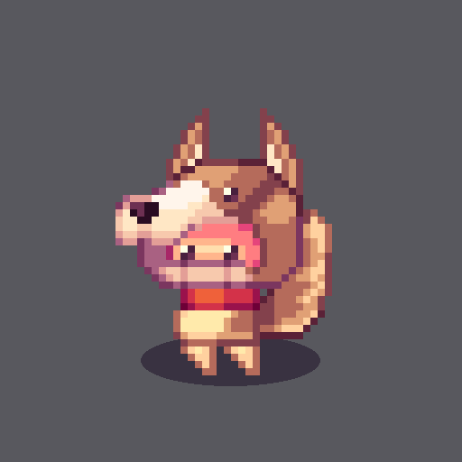 #PHPZ Scarf Dog